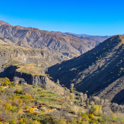 Azat River Canyon in Gorge